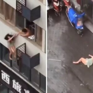 kocasini metresiyle yakalayan kadin 4 kattan atladi Gqj7iEAm