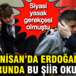 23 Nisan’da Erdoğan’ın Karşısında Okunan Şiir: Siyasi Yasakların Hatırlatıcısı