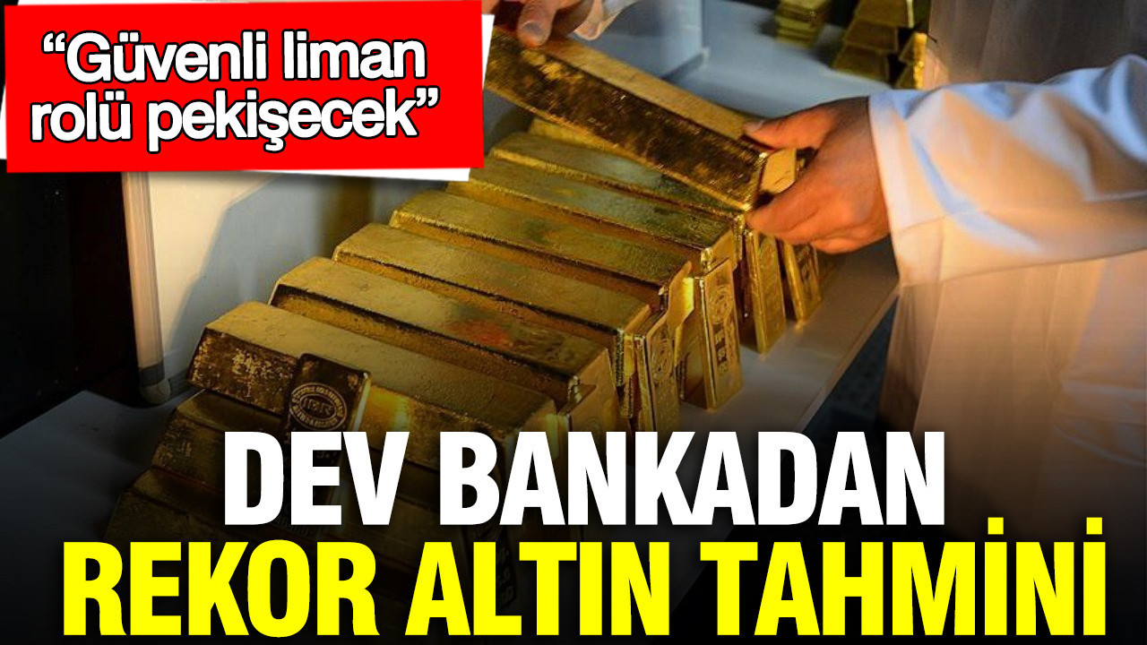 Deutsche Bank’tan Altın Fiyatları için Şok Tahmin: Güvenli Liman Statüsü Güçleniyor