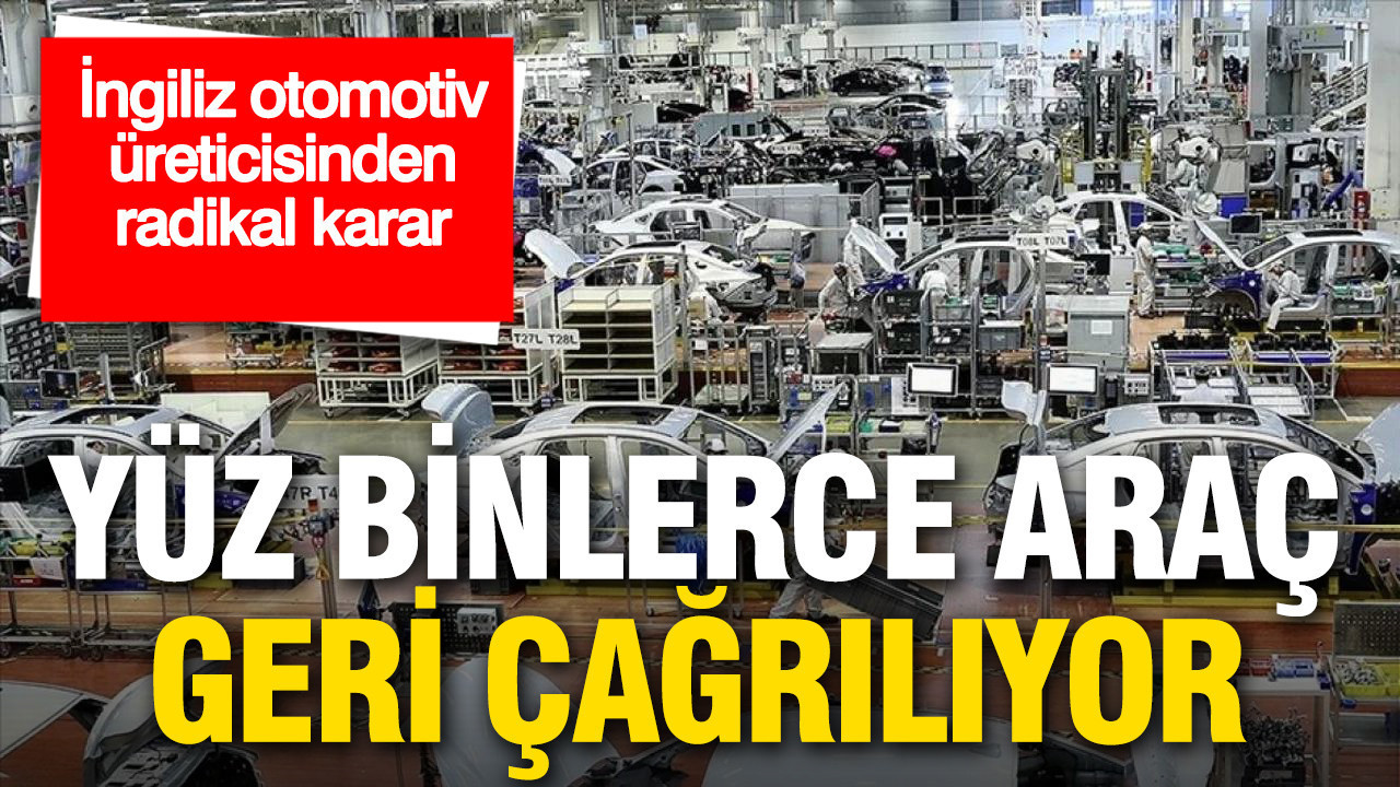 Jaguar Land Rover’dan Geri Çağırma Kararı: 170 Bin Araç Etkilenecek