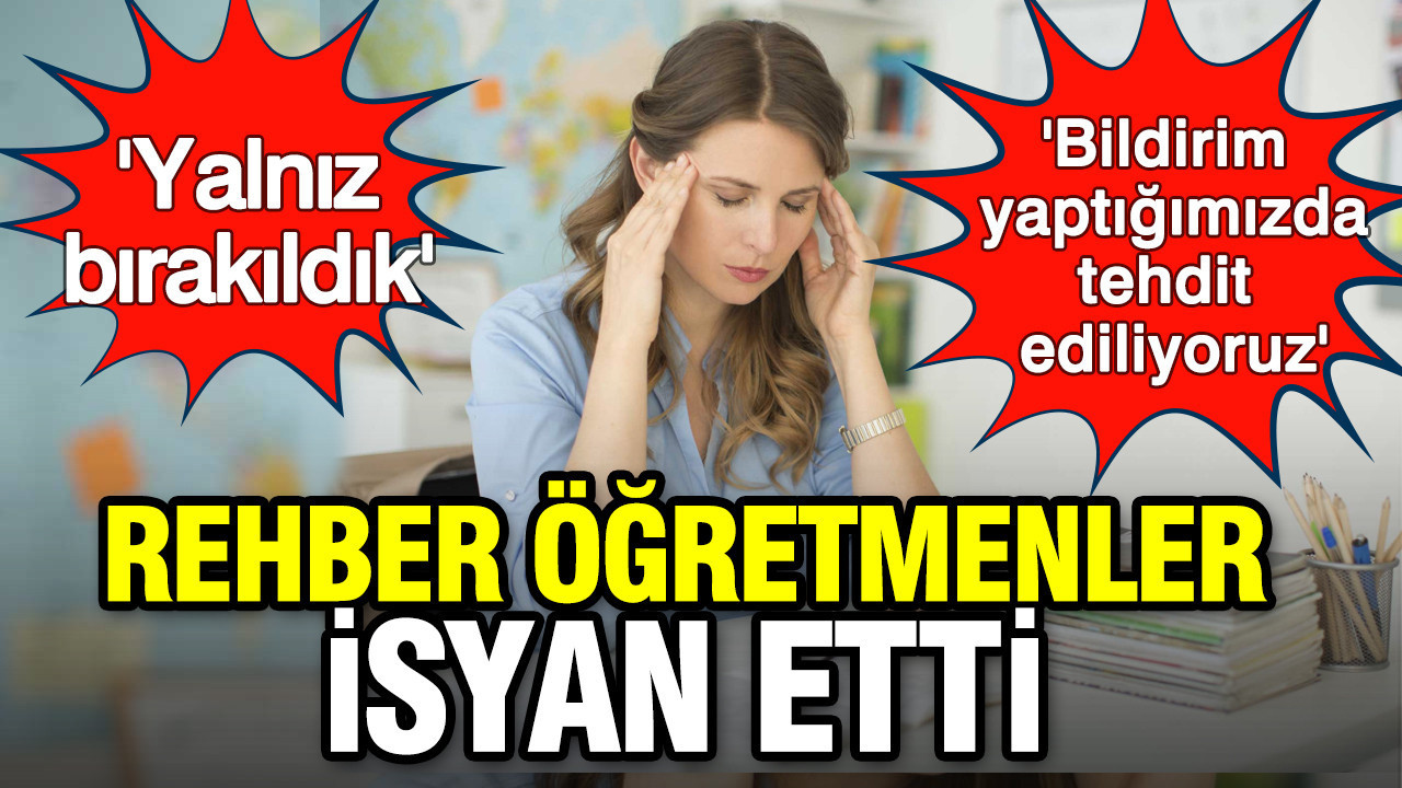Rehber Öğretmenlerin Çığlığı: Yalnızlık ve Tehditler İçinde Mücadele Ediyoruz